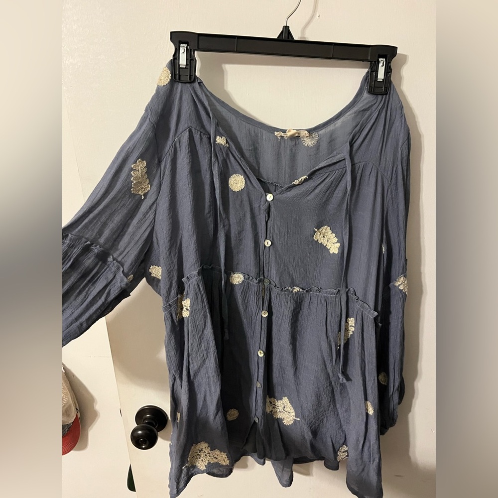 Embroidered Top